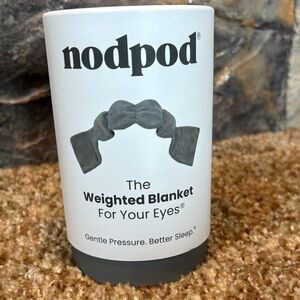 Nodpod Weighted Eye Blanket in Gray